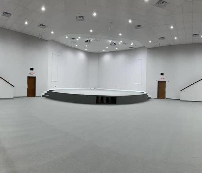 Restored church auditorium